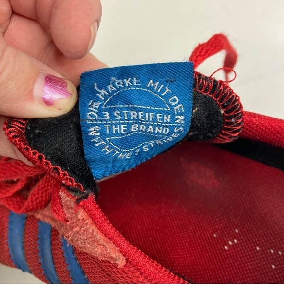 Adidas Dragon Shoes Red Suede Mens Size 8.5 - Picture 9 of 9